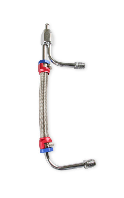 Mr. Gasket Adjustable Fuel Line with Red and Blue Hose Ends by Mr Gasket