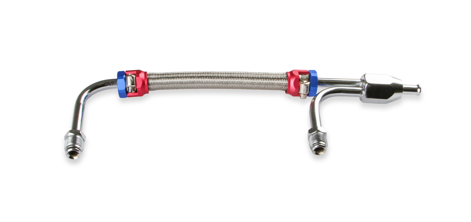 Mr. Gasket Adjustable Fuel Line with Red and Blue Hose Ends by Mr Gasket