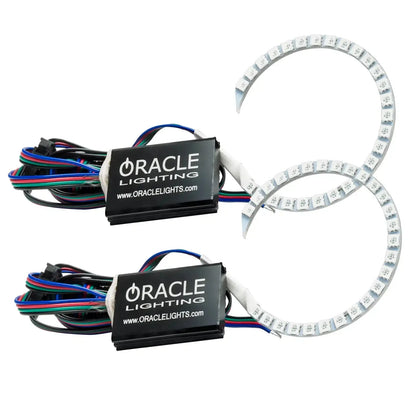 ORACLE Lighting 2015-2021 Dodge Charger LED Projector Halo Kit by ORACLE Lighting