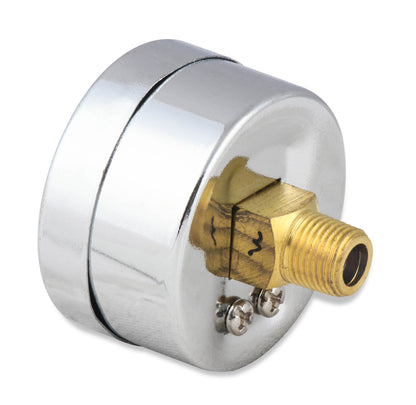 Mr. Gasket Fuel Block with 0-15 PSI Fuel Pressure Gauge by Mr Gasket