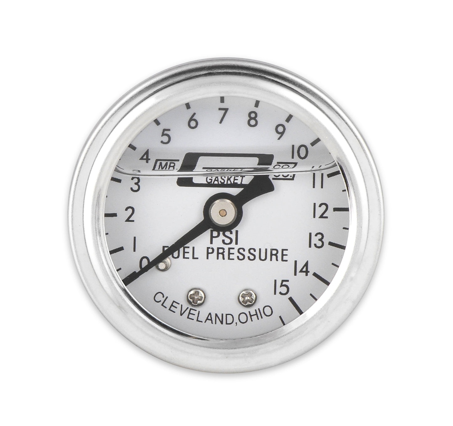 Mr. Gasket Fuel Block with 0-15 PSI Liquid Filled Fuel Pressure Gauge by Mr Gasket