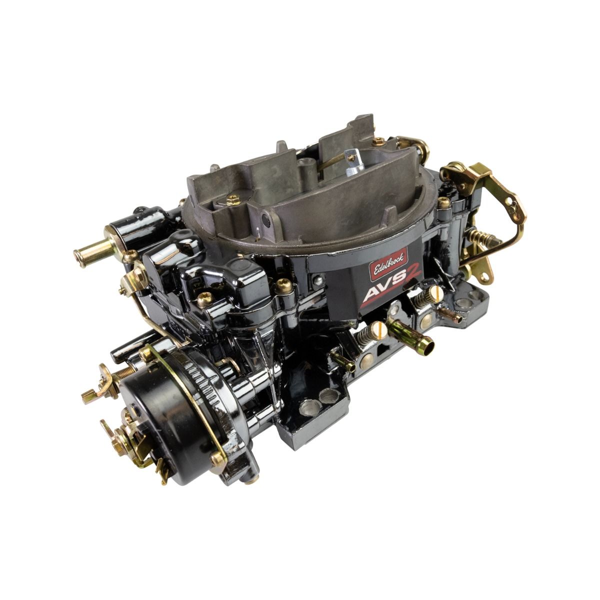 Edelbrock AVS2 650 CFM Carburetor #1906-BP Electric Choke, Black Plasma Finish by Edelbrock