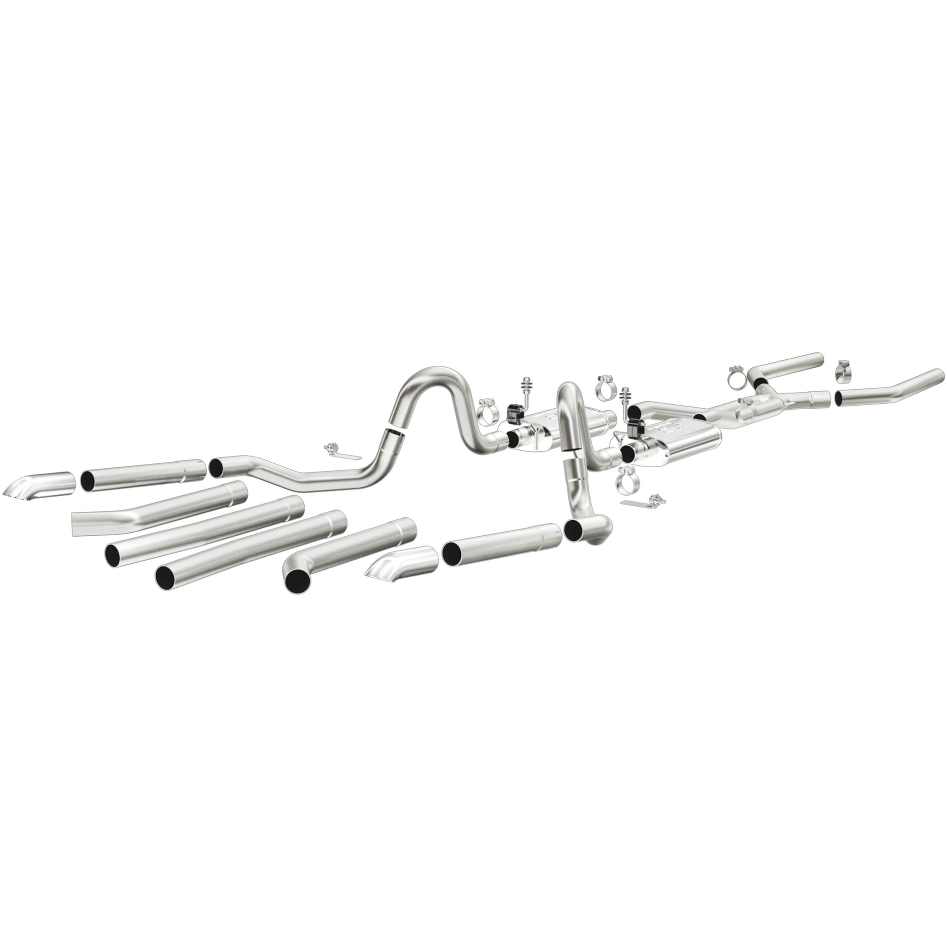 Magnaflow Street Series Stainless Crossmember-Back System by MagnaFlow Exhaust Products