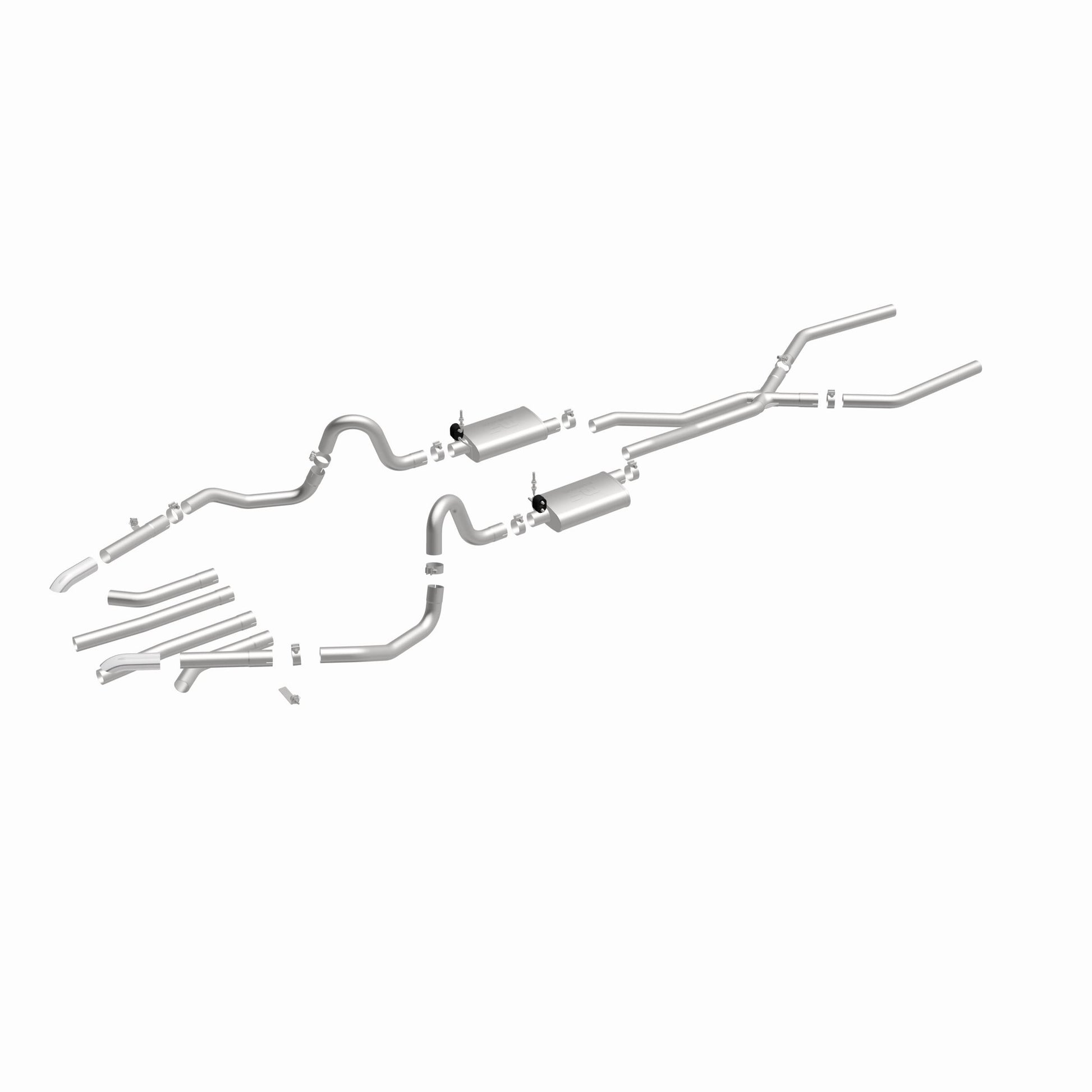 Magnaflow Street Series Stainless Crossmember-Back System by MagnaFlow Exhaust Products
