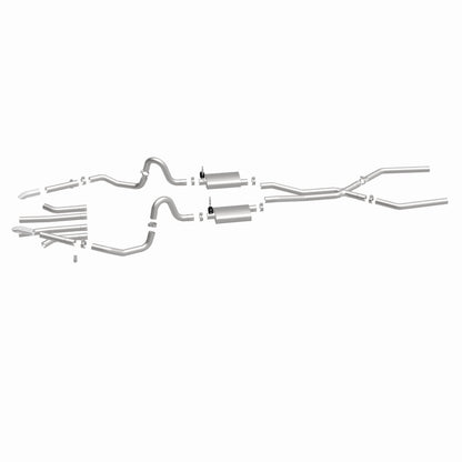 Magnaflow Street Series Stainless Crossmember-Back System by MagnaFlow Exhaust Products