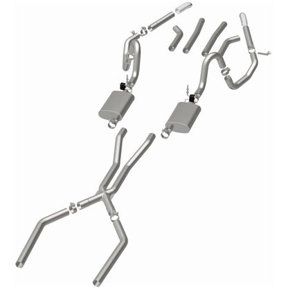 Magnaflow Street Series Stainless Crossmember-Back System by MagnaFlow Exhaust Products