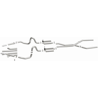 Magnaflow Street Series Stainless Crossmember-Back System by MagnaFlow Exhaust Products