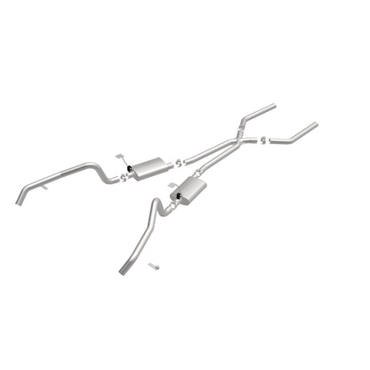 Magnaflow Street Series Stainless Crossmember-Back System by MagnaFlow Exhaust Products