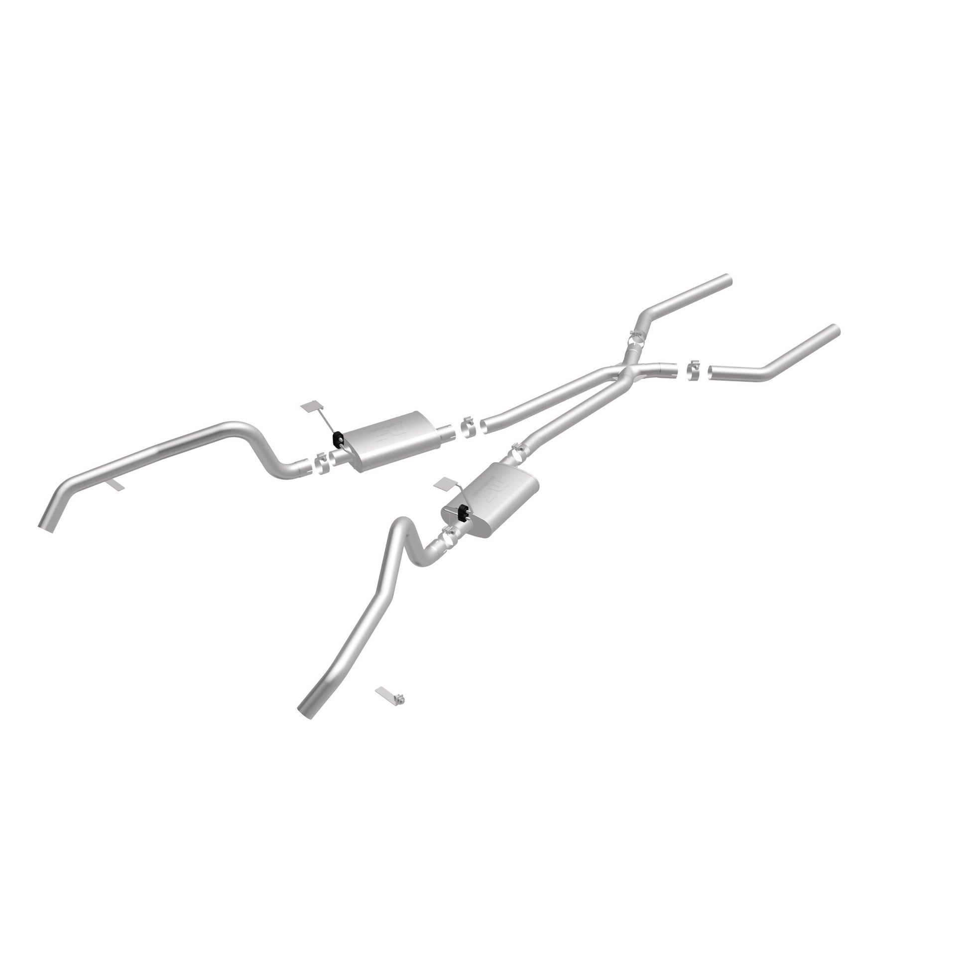 Magnaflow Street Series Stainless Crossmember-Back System by MagnaFlow Exhaust Products