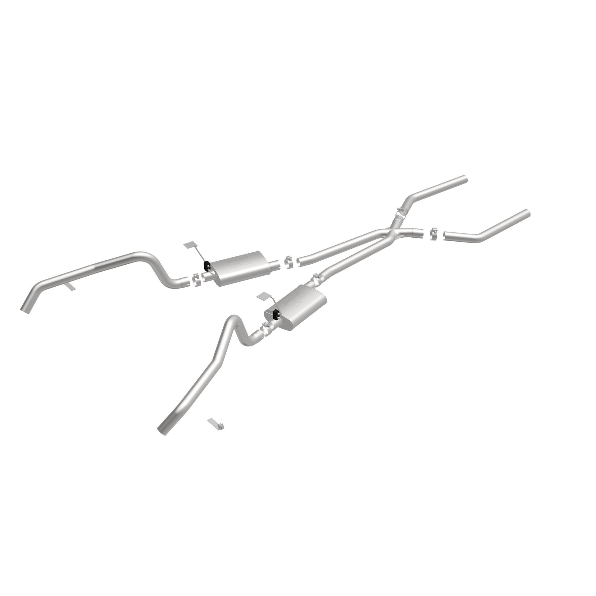 Magnaflow Street Series Stainless Crossmember-Back System by MagnaFlow Exhaust Products