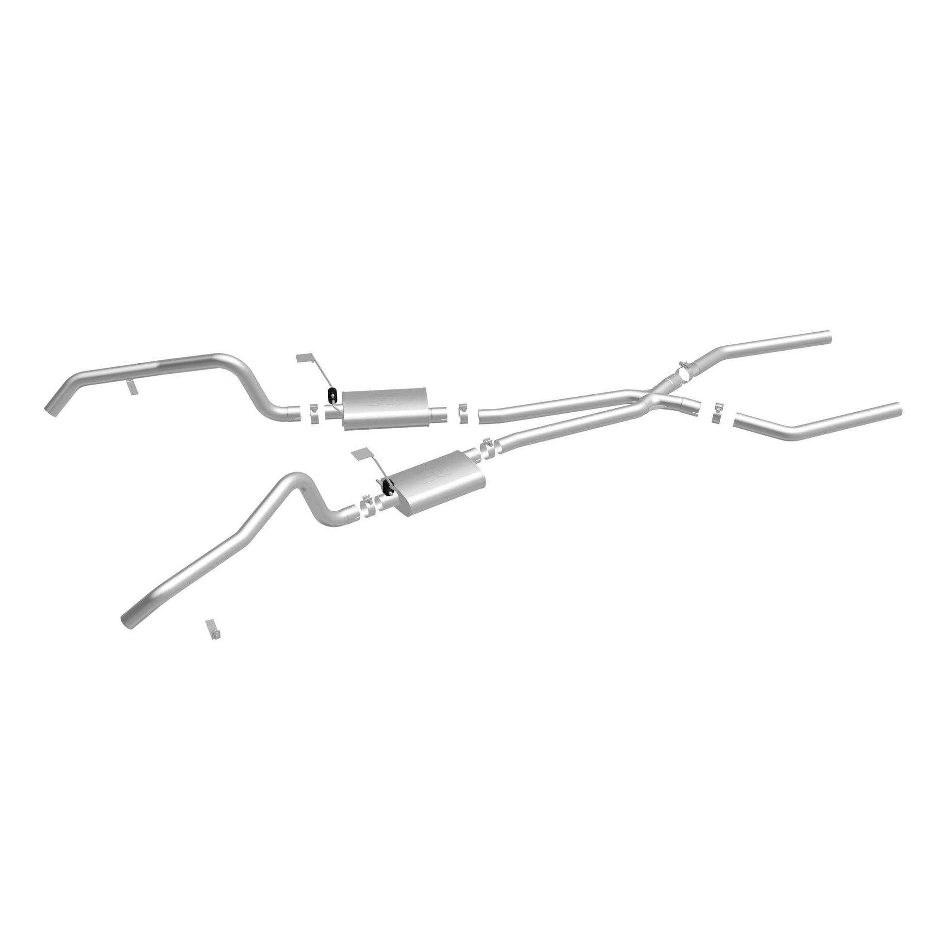Magnaflow Street Series Stainless Crossmember-Back System by MagnaFlow Exhaust Products