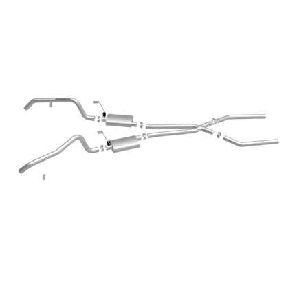 Magnaflow Street Series Stainless Crossmember-Back System by MagnaFlow Exhaust Products
