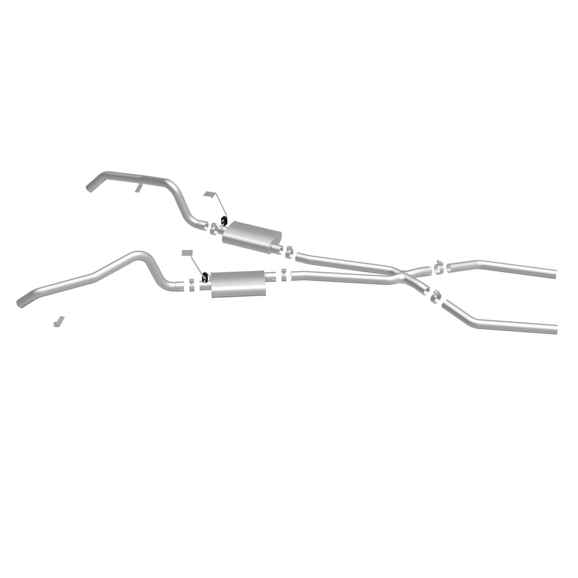 Magnaflow Street Series Stainless Crossmember-Back System by MagnaFlow Exhaust Products