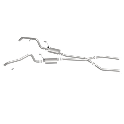Magnaflow Street Series Stainless Crossmember-Back System by MagnaFlow Exhaust Products