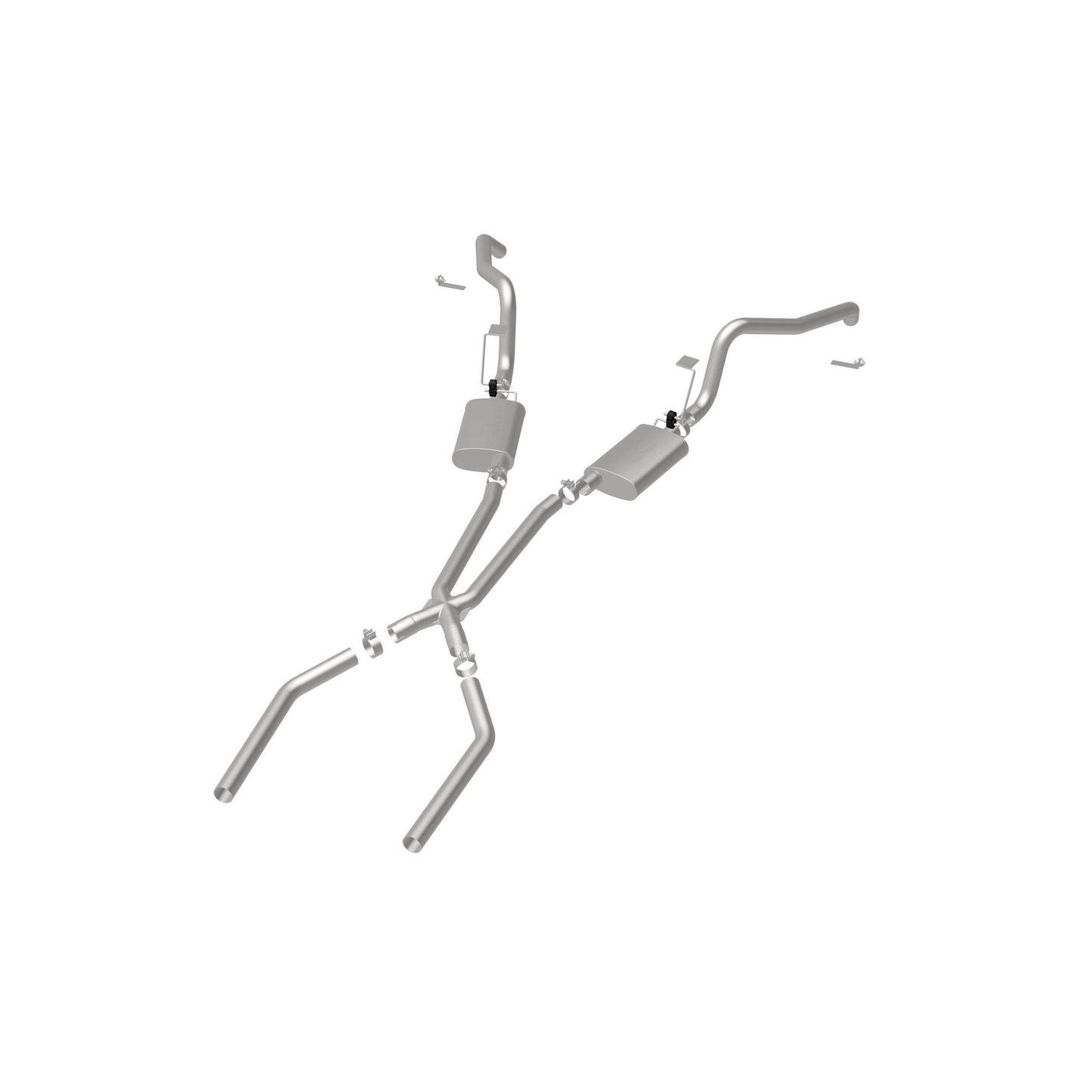 Magnaflow Street Series Stainless Crossmember-Back System by MagnaFlow Exhaust Products