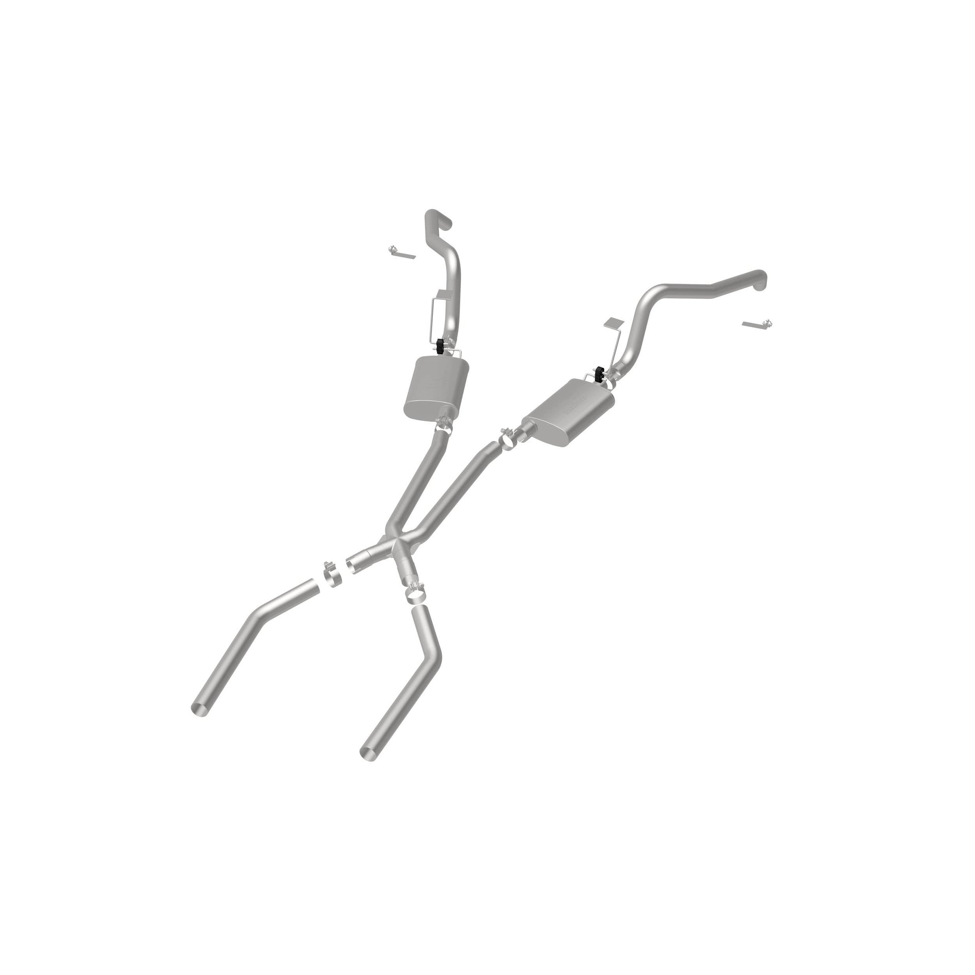 Magnaflow Street Series Stainless Crossmember-Back System by MagnaFlow Exhaust Products