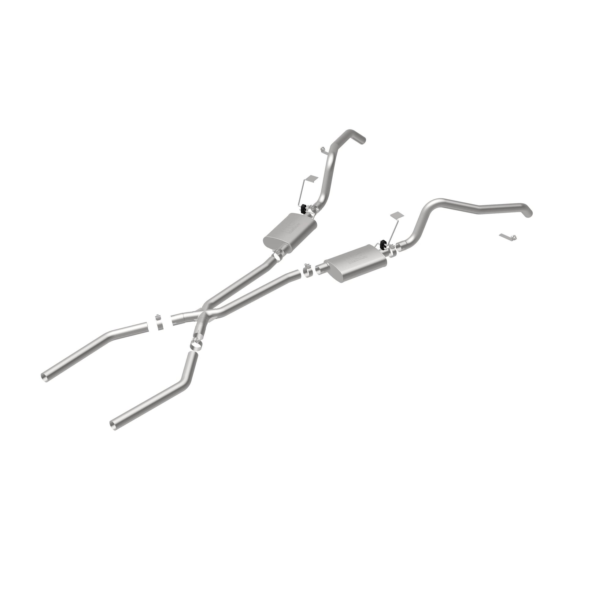 Magnaflow Street Series Stainless Crossmember-Back System by MagnaFlow Exhaust Products
