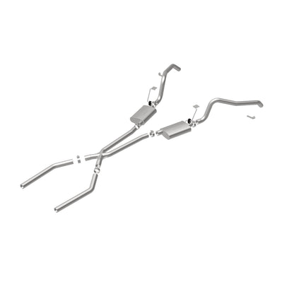 Magnaflow Street Series Stainless Crossmember-Back System by MagnaFlow Exhaust Products