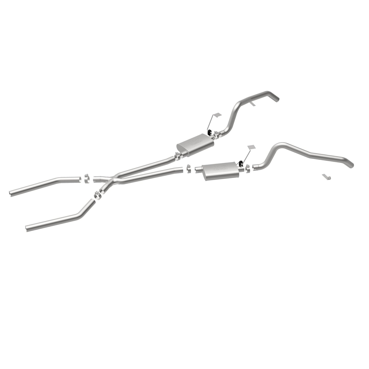 Magnaflow Street Series Stainless Crossmember-Back System by MagnaFlow Exhaust Products