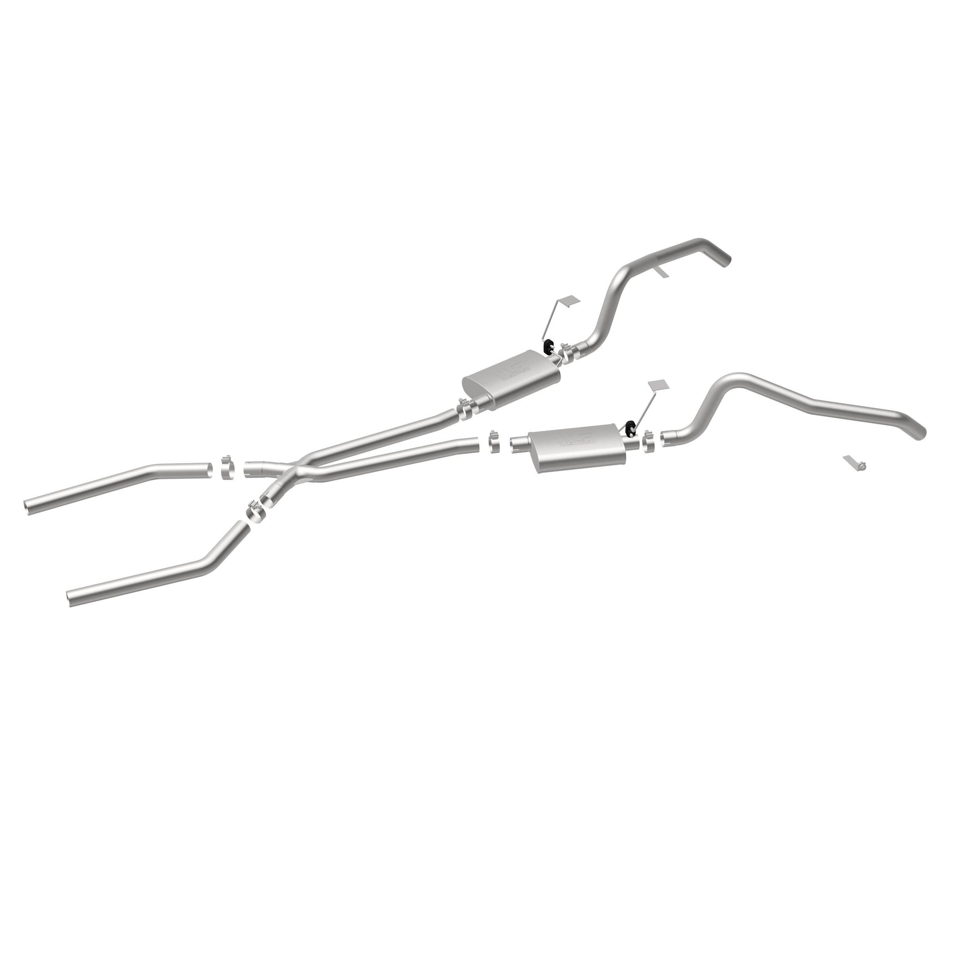 Magnaflow Street Series Stainless Crossmember-Back System by MagnaFlow Exhaust Products