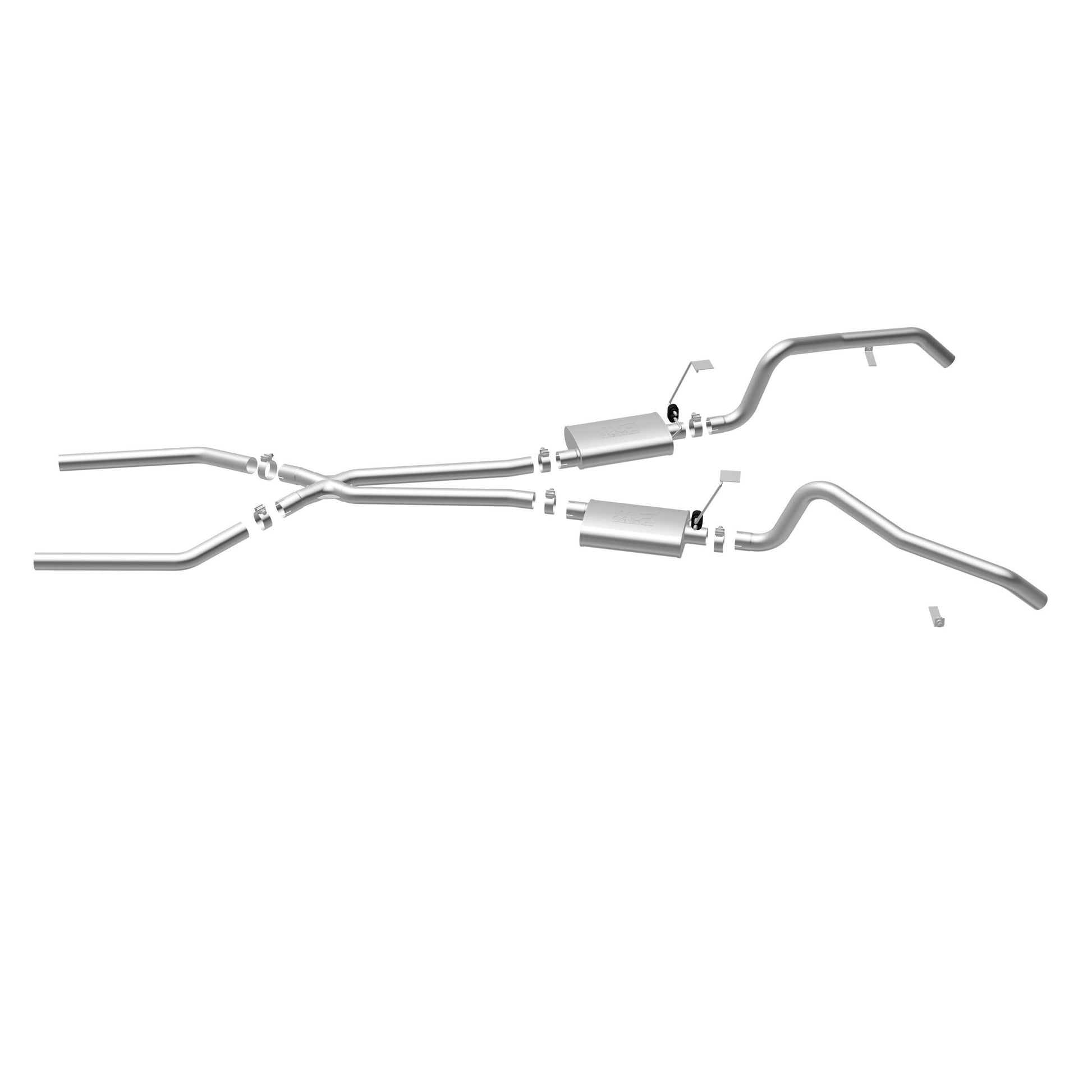 Magnaflow Street Series Stainless Crossmember-Back System by MagnaFlow Exhaust Products