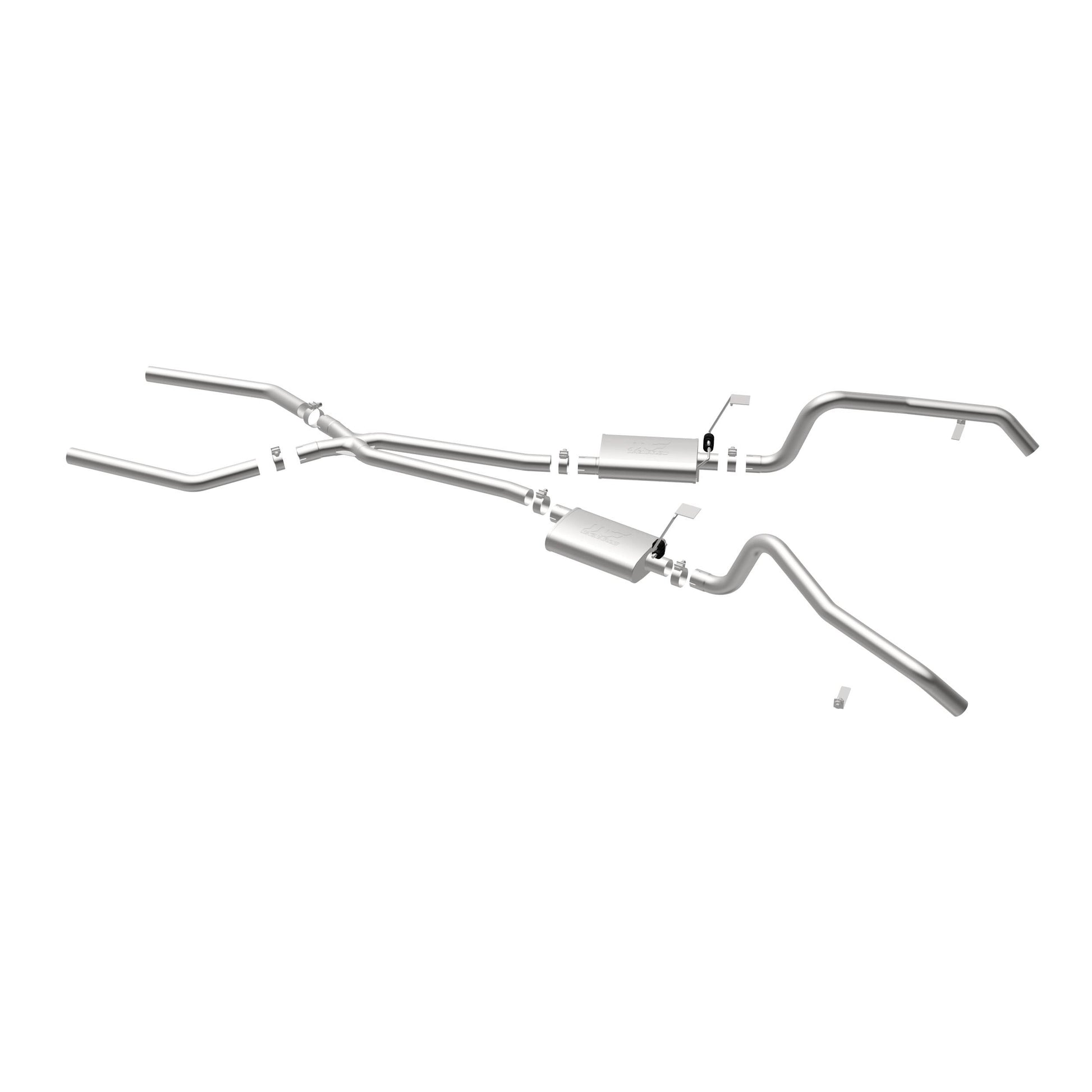 Magnaflow Street Series Stainless Crossmember-Back System by MagnaFlow Exhaust Products