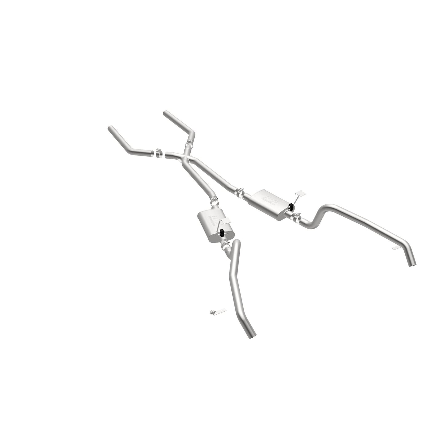 Magnaflow Street Series Stainless Crossmember-Back System by MagnaFlow Exhaust Products