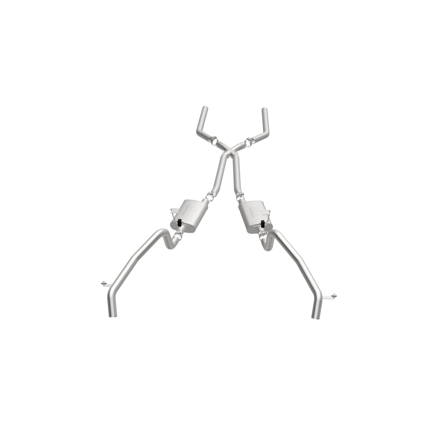 Magnaflow Street Series Stainless Crossmember-Back System by MagnaFlow Exhaust Products