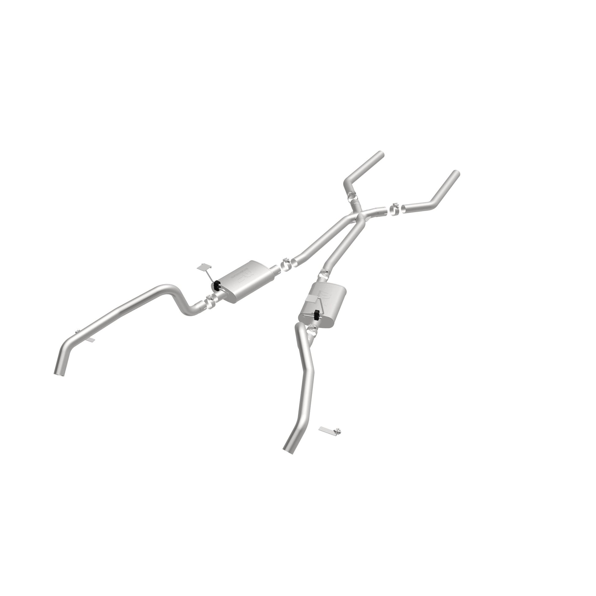 Magnaflow Street Series Stainless Crossmember-Back System by MagnaFlow Exhaust Products