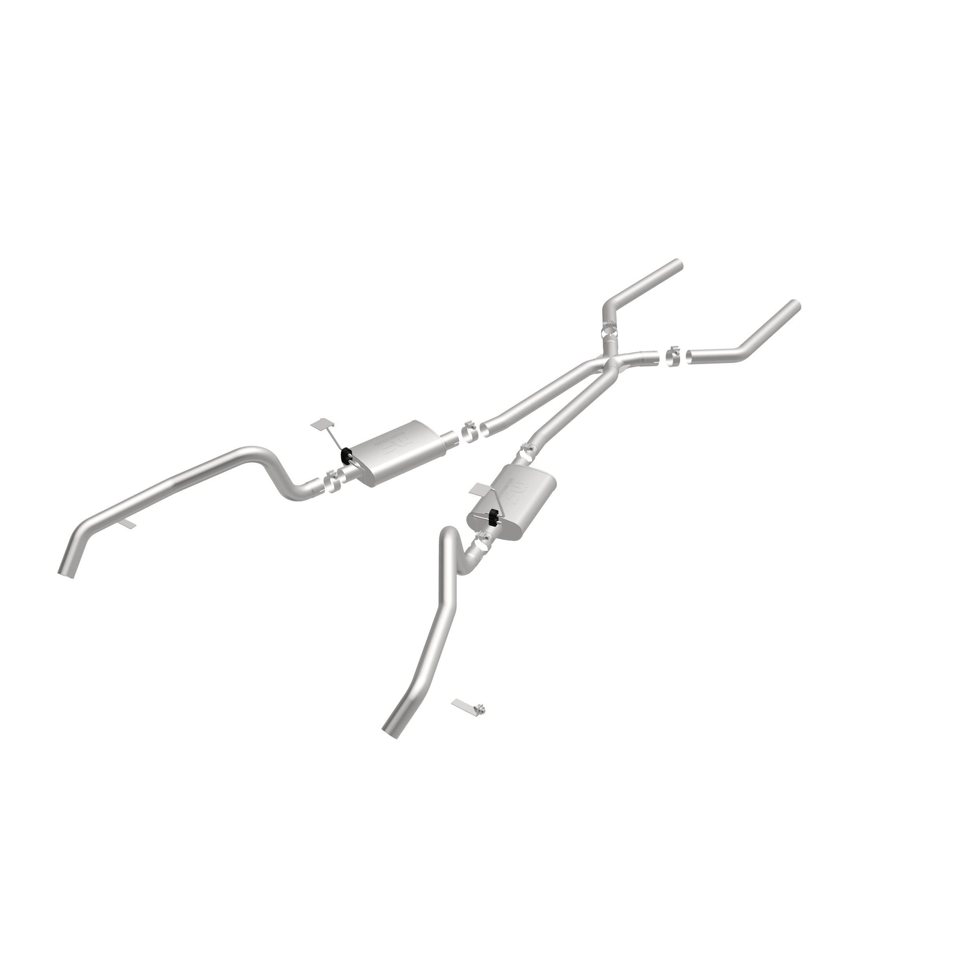 Magnaflow Street Series Stainless Crossmember-Back System by MagnaFlow Exhaust Products