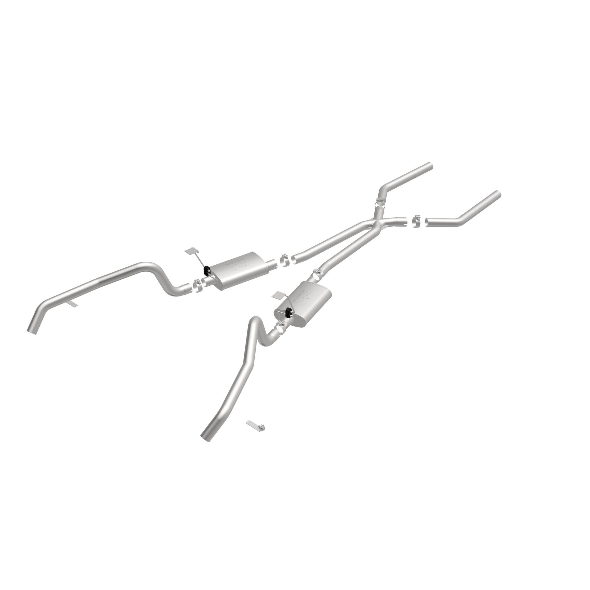 Magnaflow Street Series Stainless Crossmember-Back System by MagnaFlow Exhaust Products