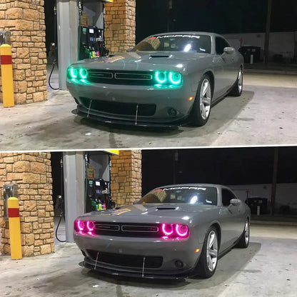 2015–23 Dodge Challenger Halo Lights — Standard Mount by ORACLE Lighting