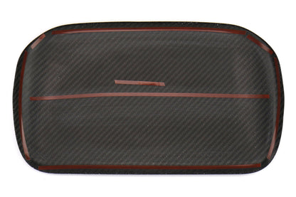 OLM Dry Carbon Fiber Console Hood Cover - 2015-2017 WRX / STI 14-18 Forester 13-17 Crosstrek by MYX Automotive