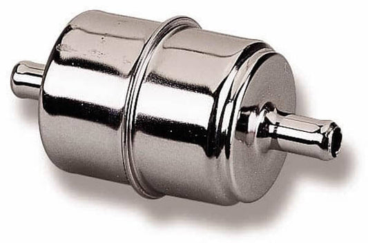 Chrome Fuel Filter by Holley