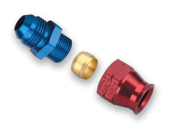 Earl's -6 AN Male to 5/16" Tubing Adapter by Earl's Performance