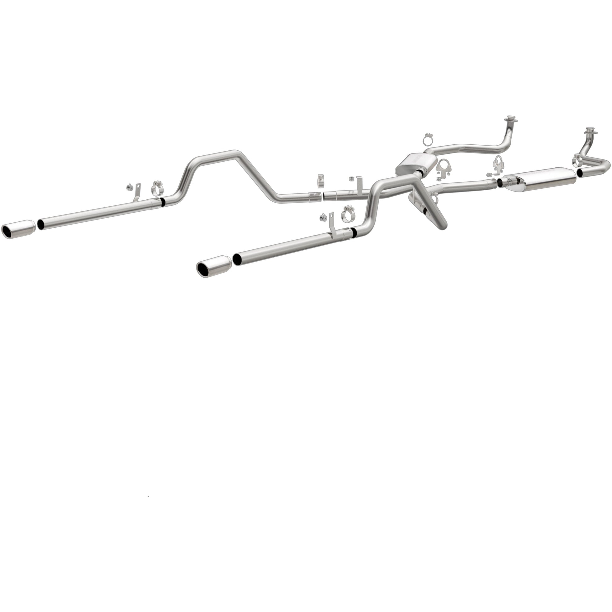 Magnaflow Street Series Stainless Crossmember-Back System by MagnaFlow Exhaust Products