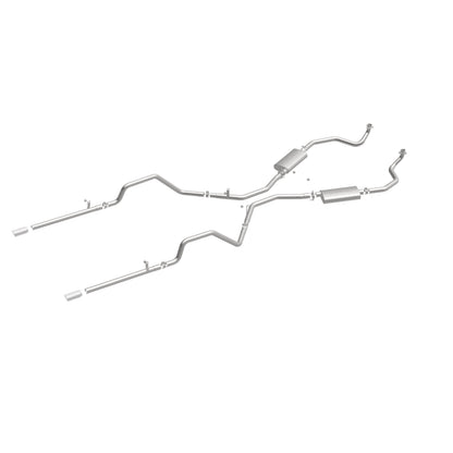 Magnaflow Street Series Stainless Crossmember-Back System by MagnaFlow Exhaust Products