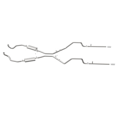 Magnaflow Street Series Stainless Crossmember-Back System by MagnaFlow Exhaust Products