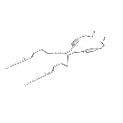 Magnaflow Street Series Stainless Crossmember-Back System by MagnaFlow Exhaust Products