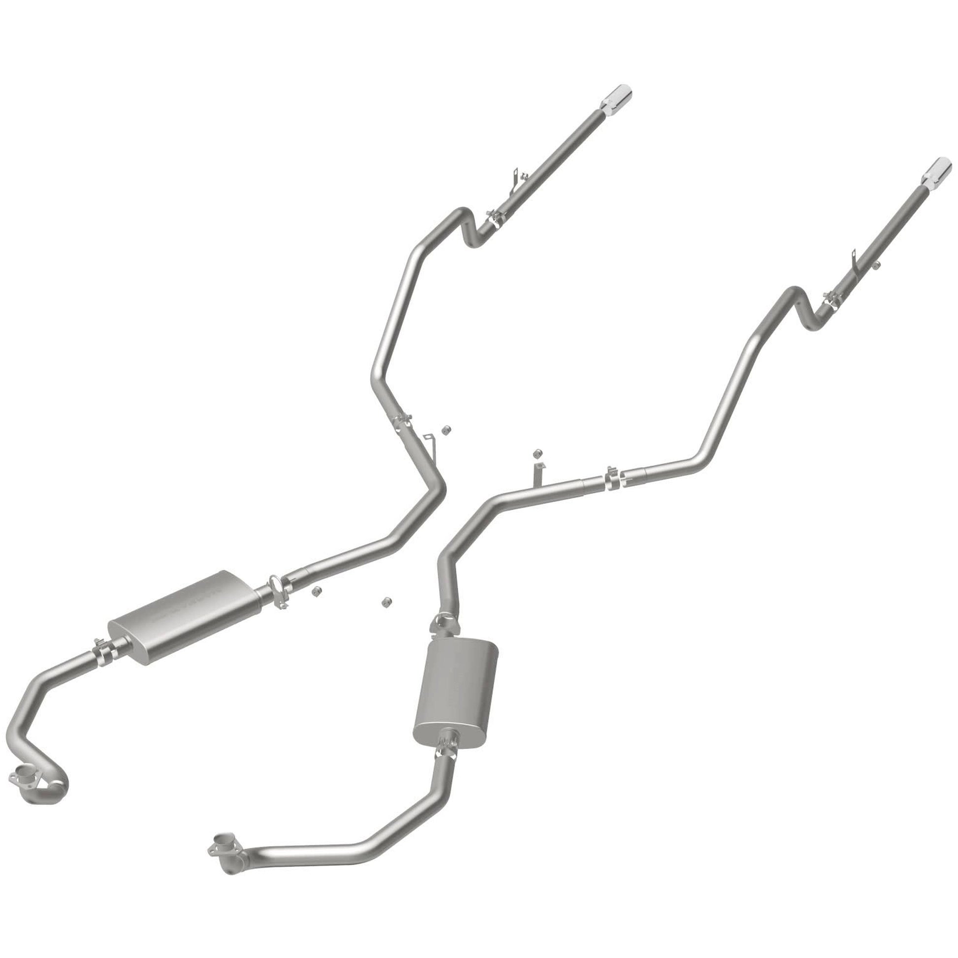 Magnaflow Street Series Stainless Crossmember-Back System by MagnaFlow Exhaust Products