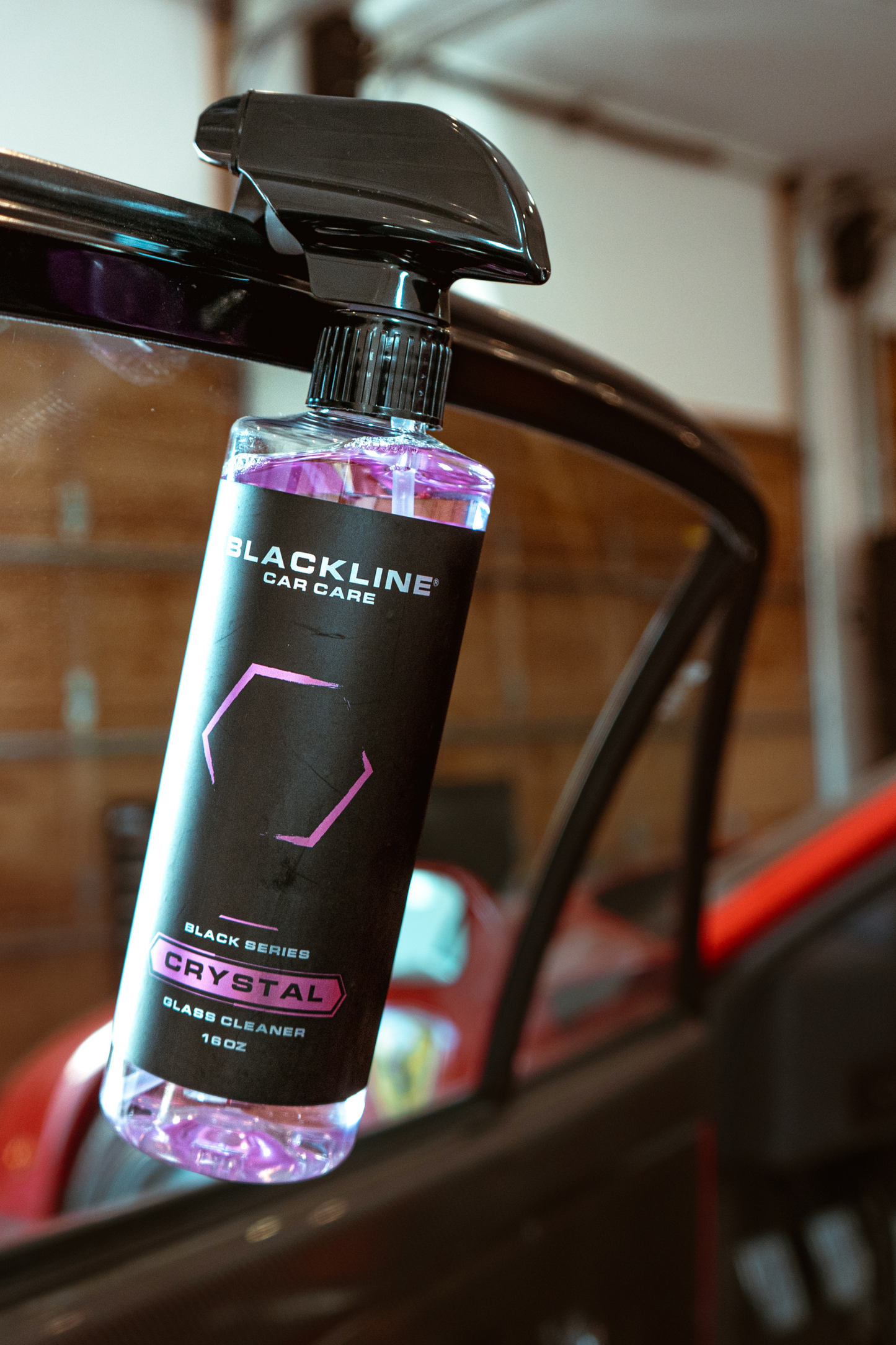 BLACKLINE® CRYSTAL GLASS CLEANER by Blackline Car Care