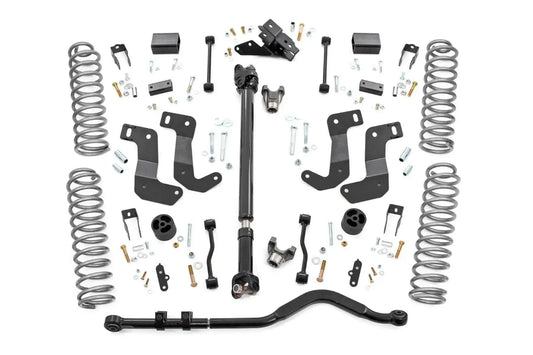 Rough Country 3.5 Inch Lift Kit C/A Drop | 4-Door | 392 | Jeep Wrangler Unlimited (18-23) by Rough Country