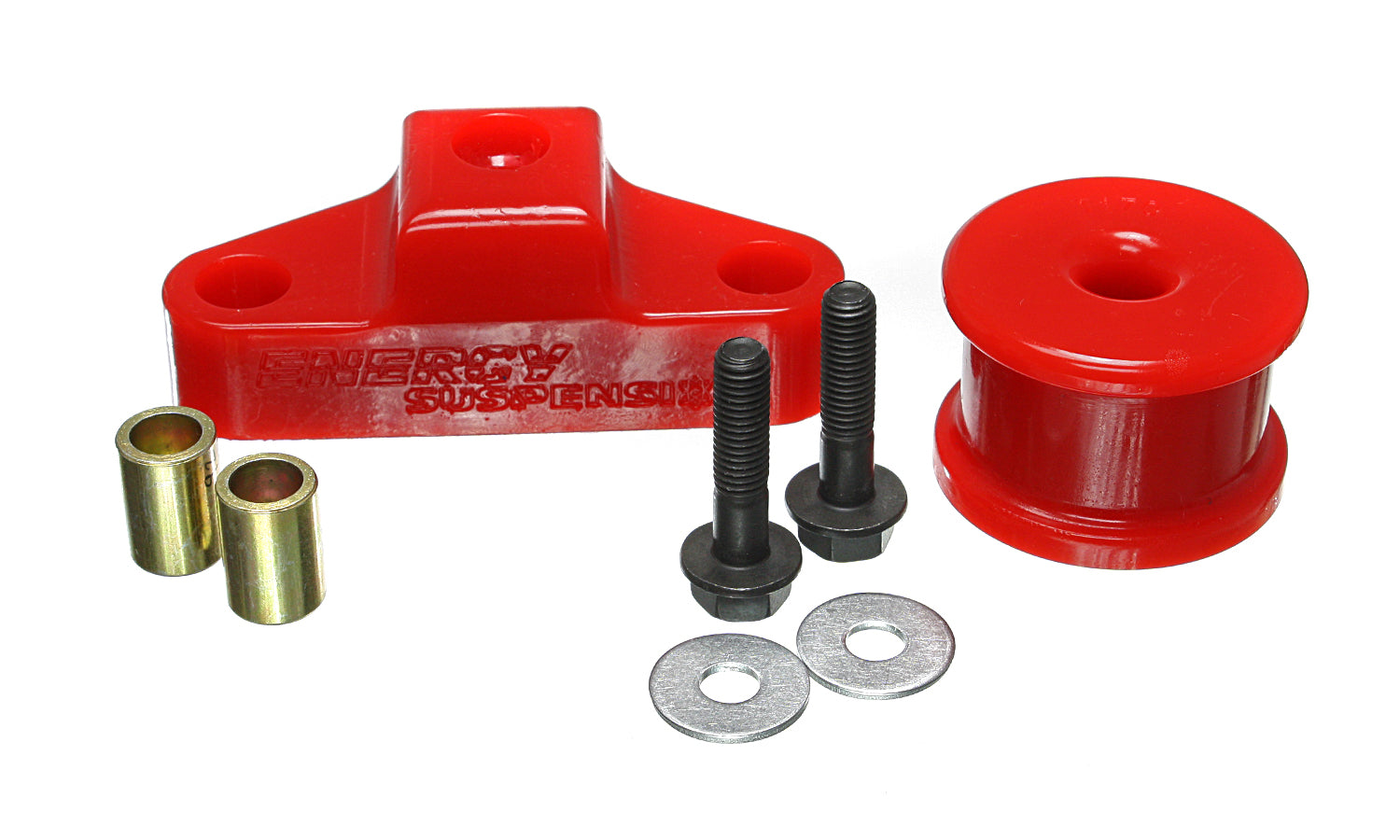 Transmission Shifter Bushing Set; Red; by Energy Suspension