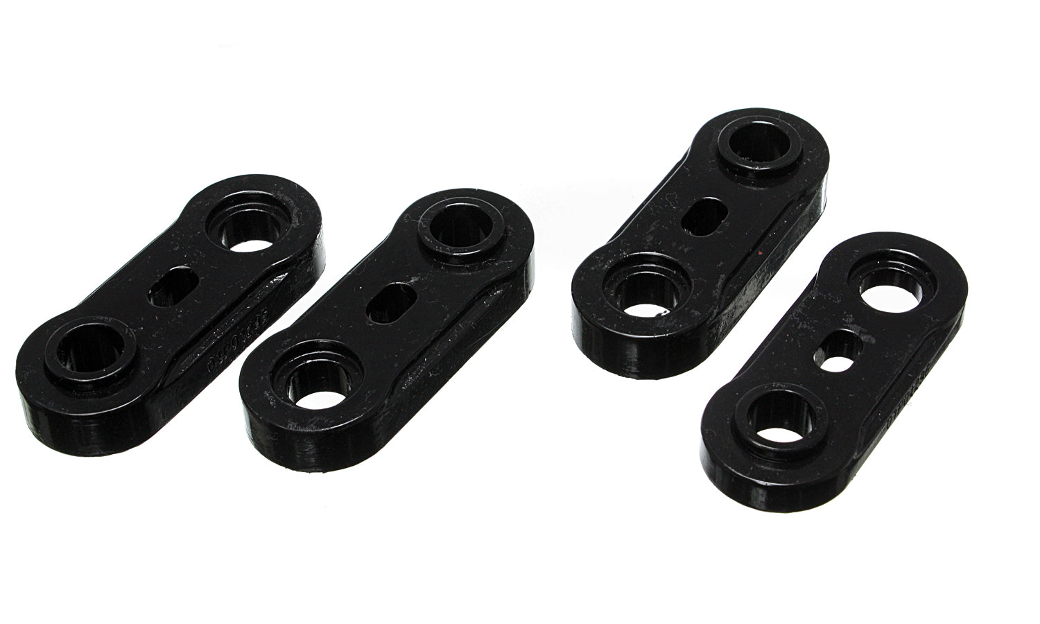 Transmission Crossmember Mount Bushings; Black; by Energy Suspension