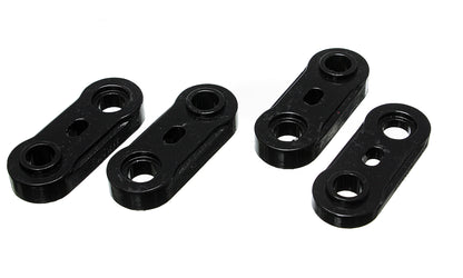 Transmission Crossmember Mount Bushings; Black; by Energy Suspension