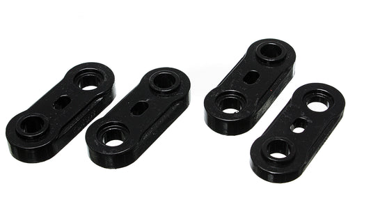 Transmission Crossmember Mount Bushings; Black; by Energy Suspension