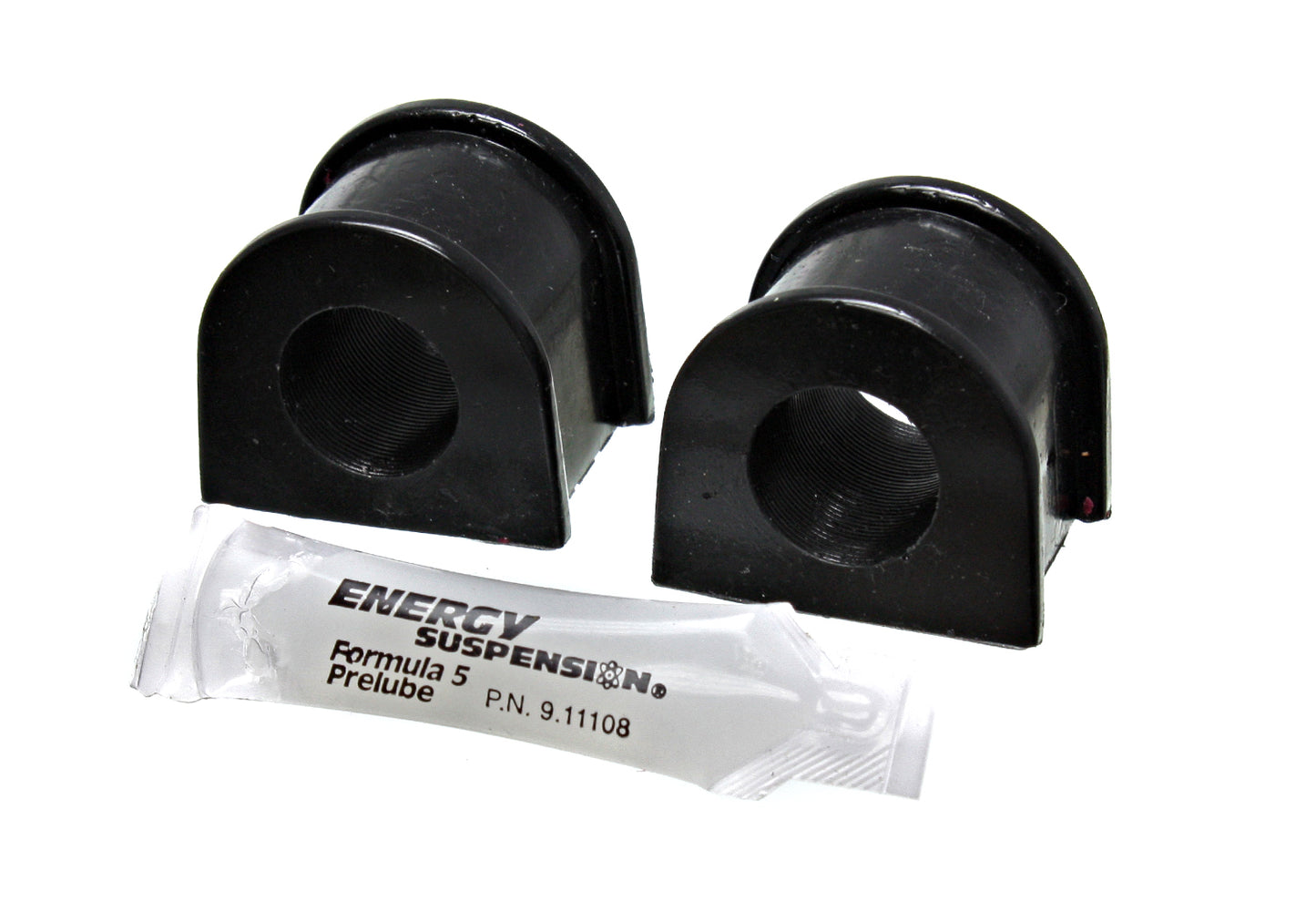 Sway Bar Bushing Set; Black; Front; 21mm; by Energy Suspension