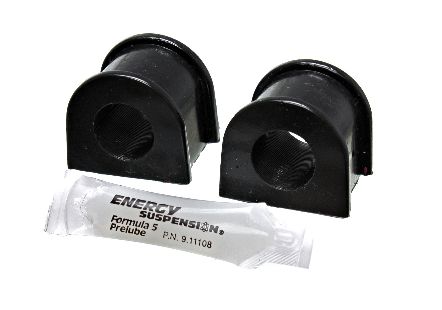 Sway Bar Bushing Set; Black; Front; 21mm; by Energy Suspension