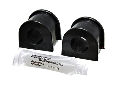 Sway Bar Bushing Set; Black; Front; 21mm; by Energy Suspension