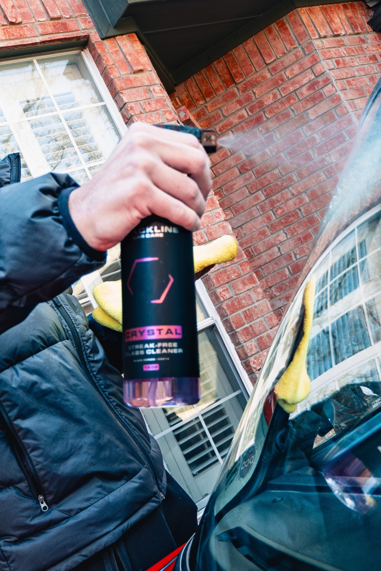 BLACKLINE® CRYSTAL GLASS CLEANER by Blackline Car Care